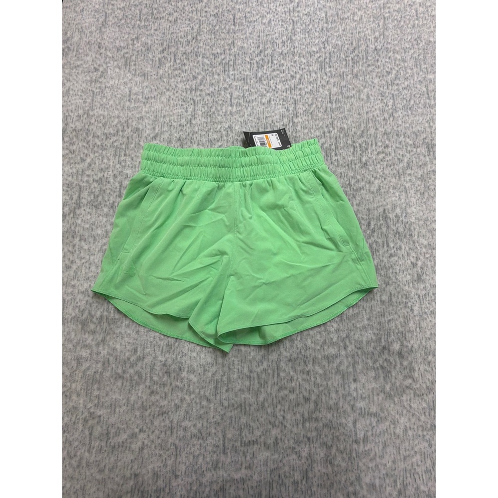 Under Armour Womens‎ Flex Woven Shorts 3in Lime Green 1376935 Small NWT